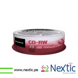 CD-RW SONY REGRABABLE -...