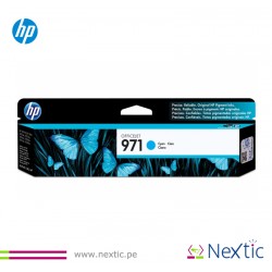 Tinta hp 971 CN622AM cyan...