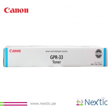 Tóner canon GPR-33 cyan IR...