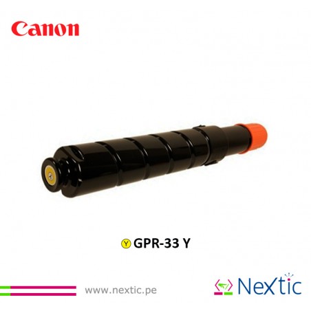 Tóner canon GPR-33 yellow...