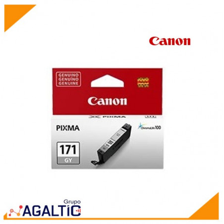 Tinta Canon CLI-171 GY gris...