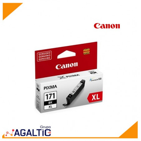 Tinta Canon CLI-171XL BK...