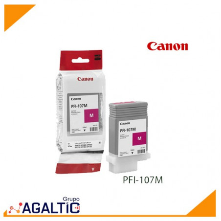 Tinta CanonPFI-107M magenta...