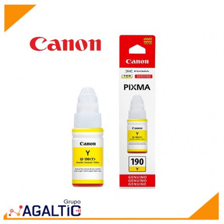 TINTA CANON GI-190Y YELLOW